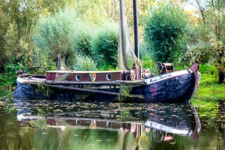 Waterway Reflection Water Transportation Water photo