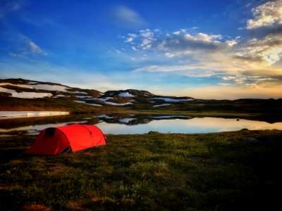 Sky Loch Cloud Wilderness photo