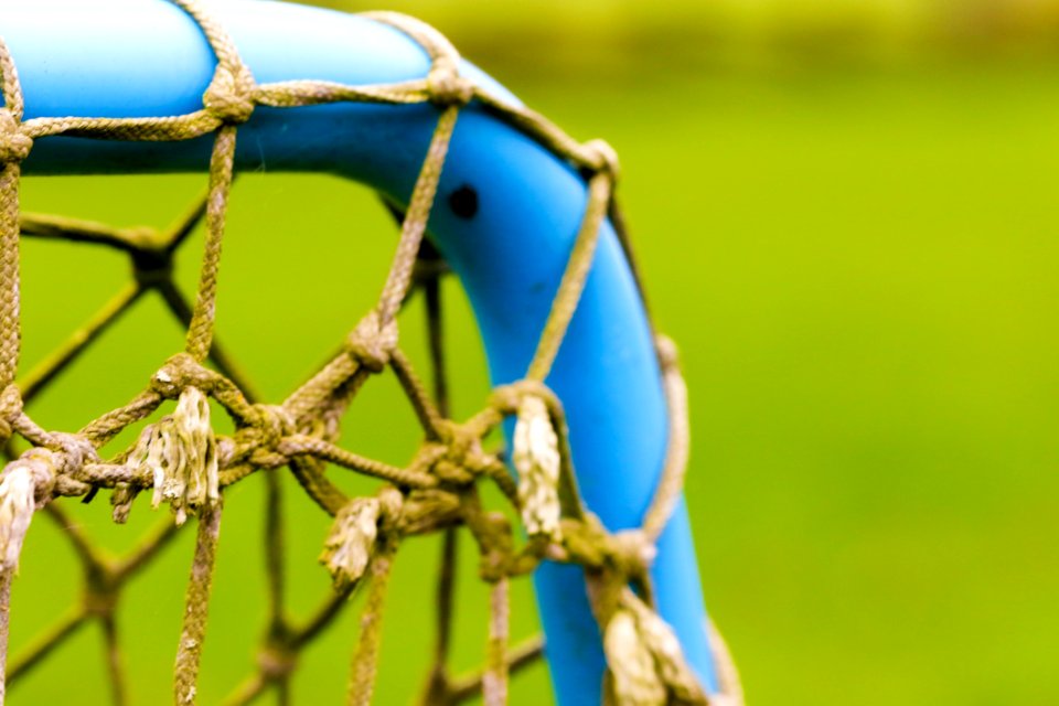 Net Grass Close Up Football