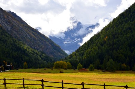 Mountainous Landforms Nature Highland Mountain Range photo