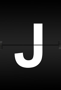 Journal font airport scoreboard