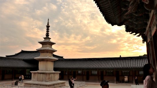Chinese Architecture Historic Site Sky Tourist Attraction