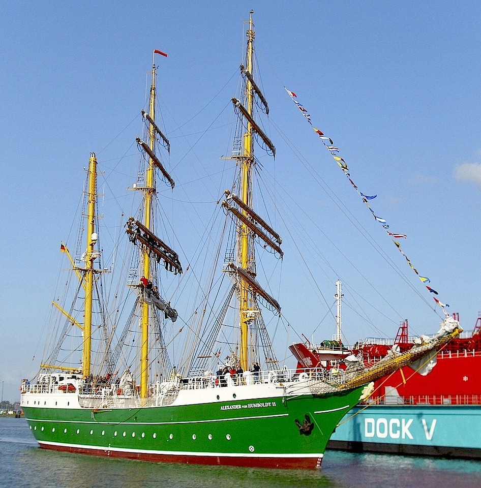 Harbor water ship