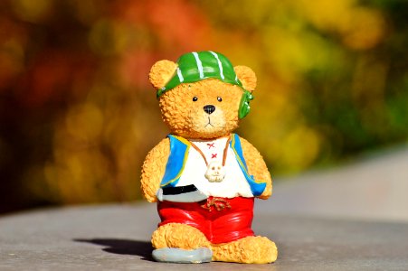 Toy Teddy Bear Stuffed Toy Figurine photo
