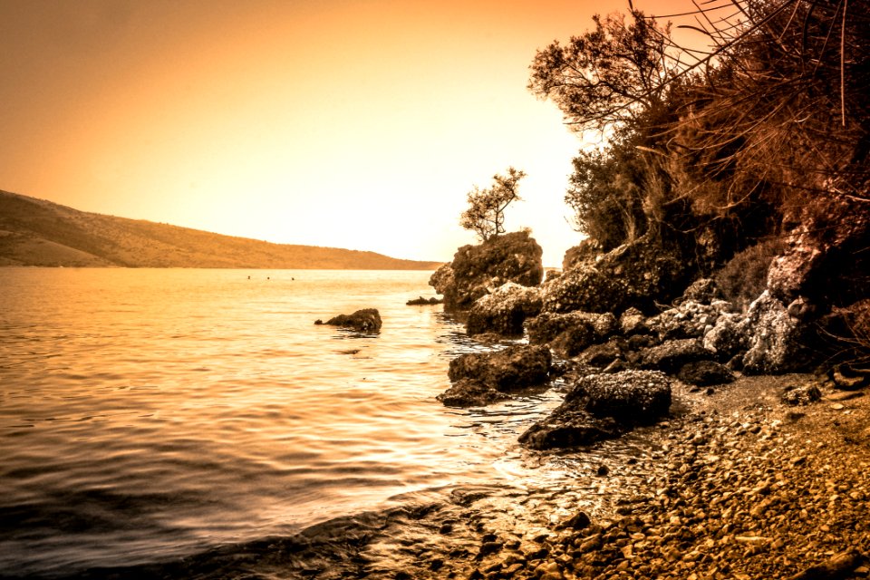 Body Of Water Sky Shore Water