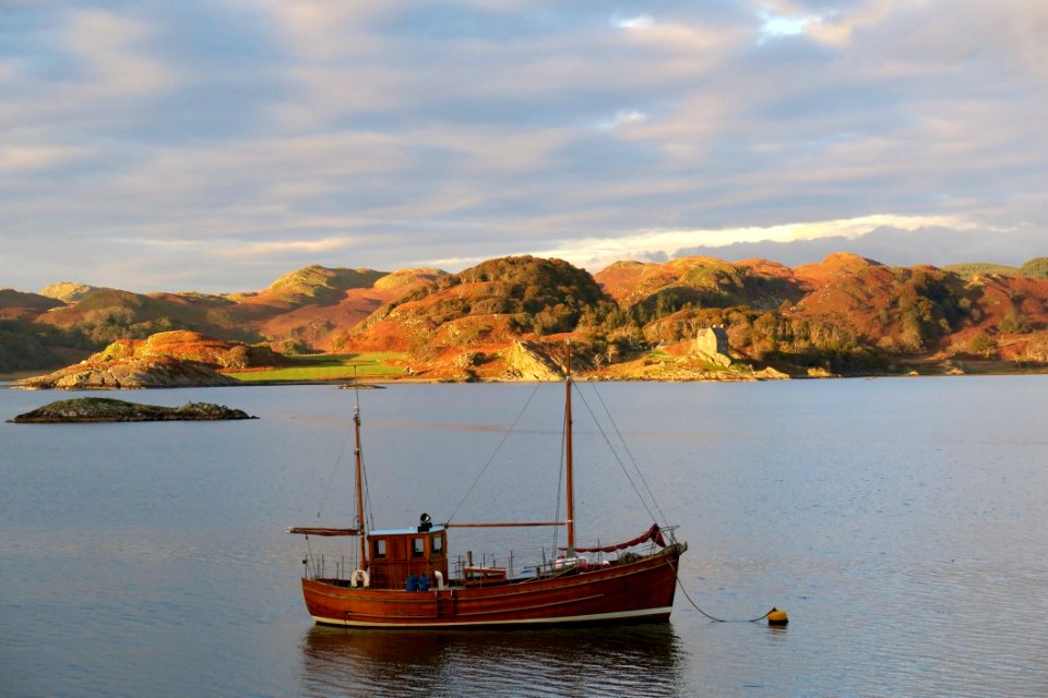 Loch Water Sky Water Transportation