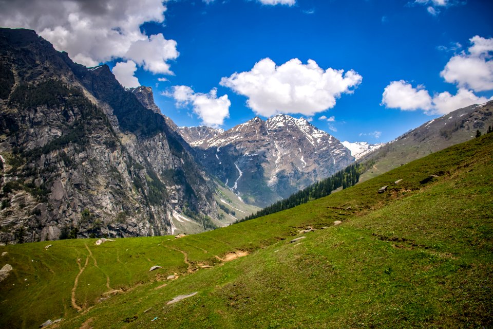 Landscape Photo Of Mountains