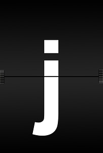 Journal font airport scoreboard