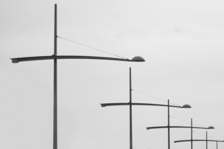 Photograph Of Electric Posts