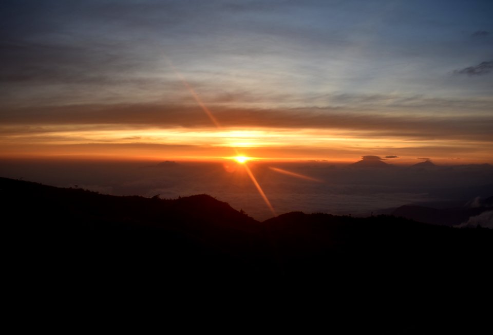 Sky Sunrise Horizon Afterglow