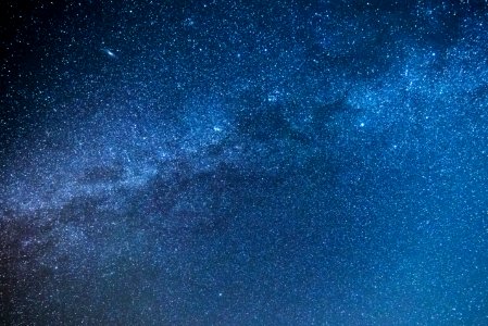Blue Sky Atmosphere Galaxy photo