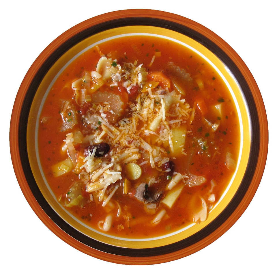 Italian food plate