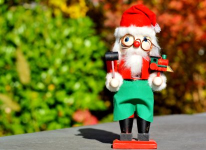 Christmas Decoration Figurine Santa Claus Christmas photo