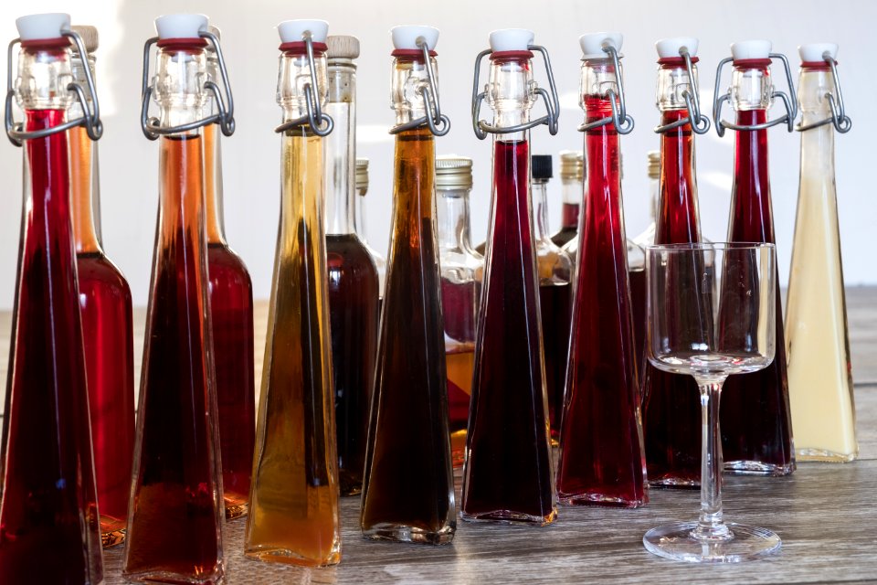 Liqueur Drink Bottle Distilled Beverage