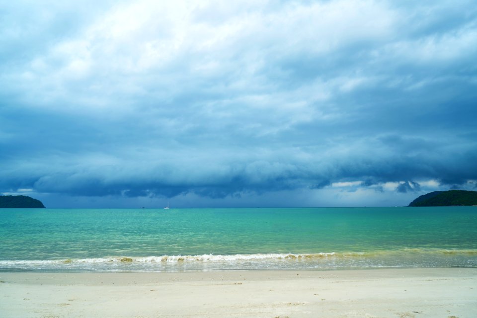 Sea Sky Horizon Coastal And Oceanic Landforms