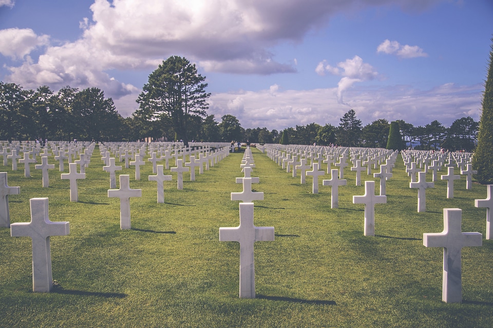 War soldier grave