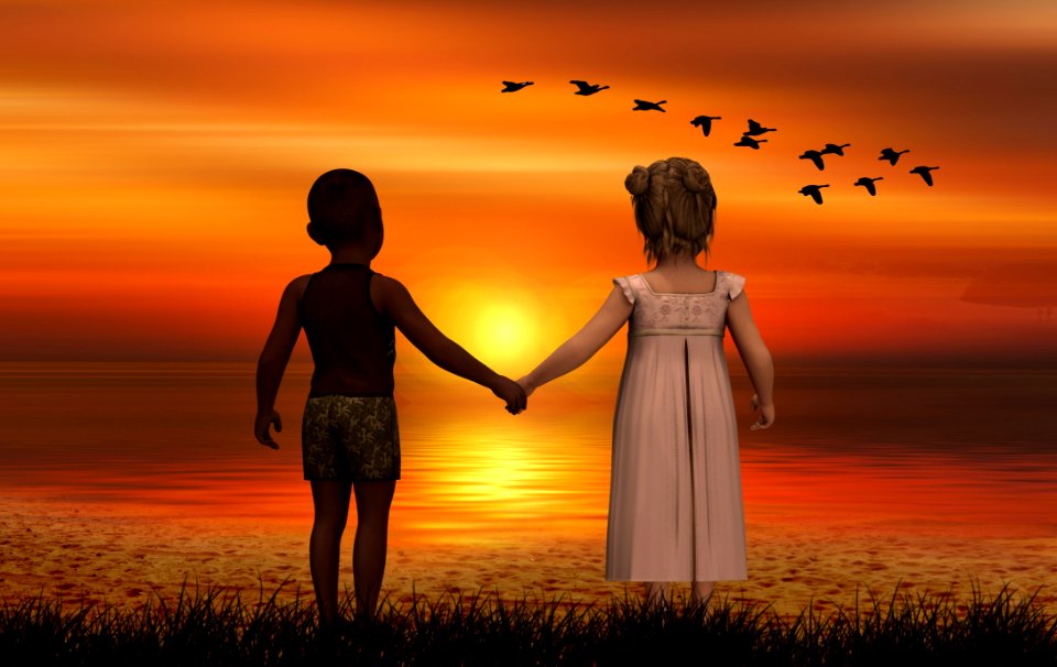 Romance Sky Love Friendship