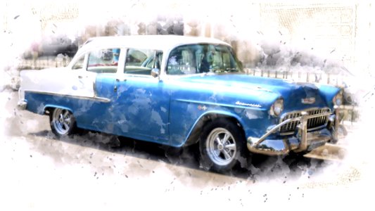 Motor Vehicle Car Vehicle Chevrolet Bel Air