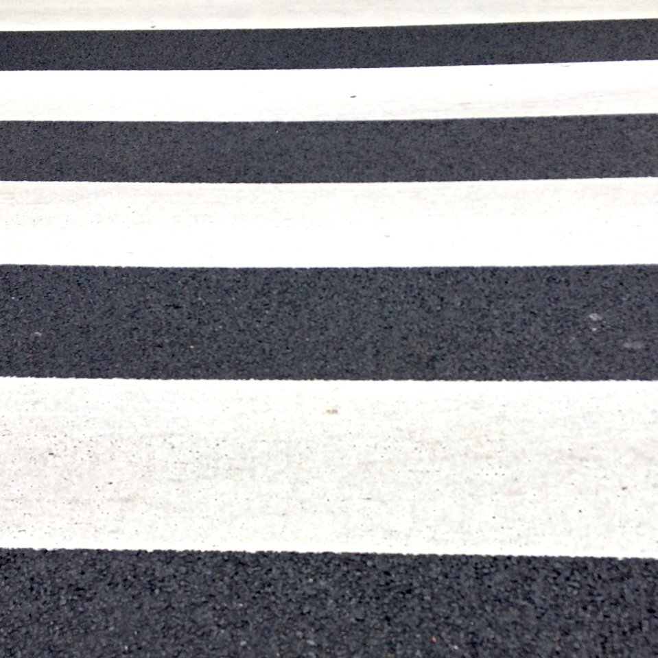 White And Gray Pedestrian Line