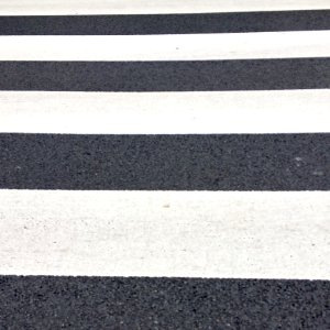 White And Gray Pedestrian Line photo