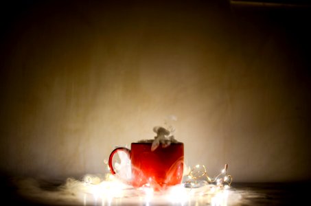 Red Ceramic Coffee Mug
