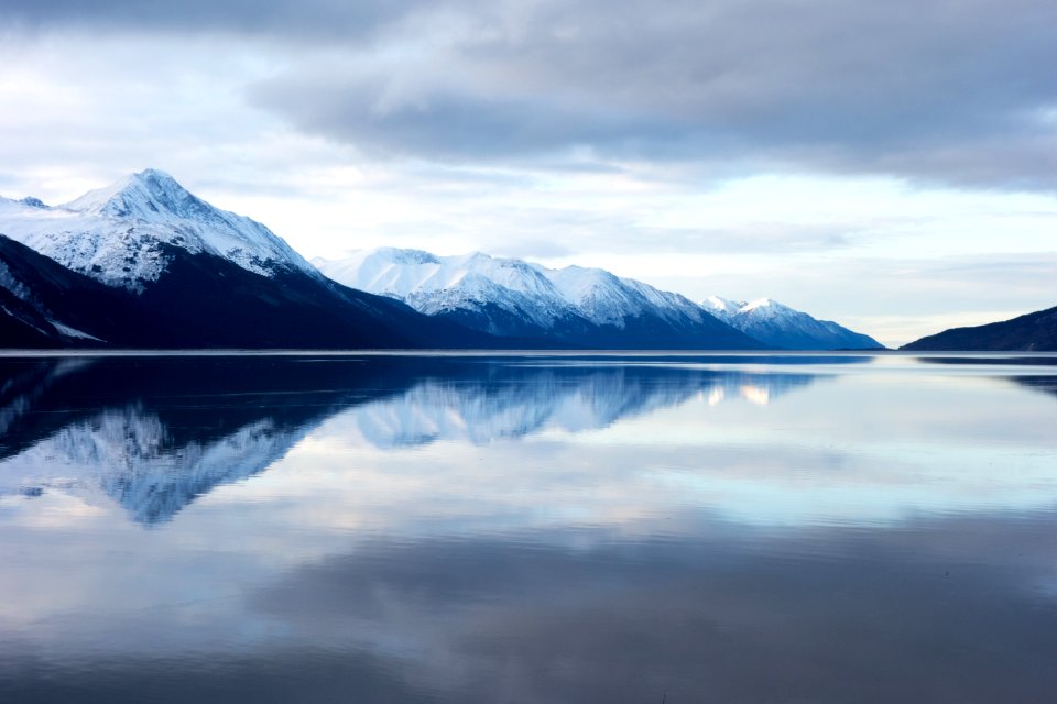 Landscape Photography Of Snow Capped Mountains