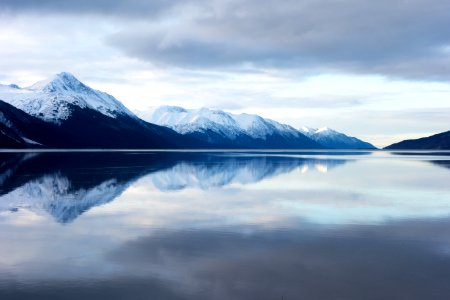 Landscape Photography Of Snow Capped Mountains