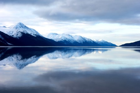 Landscape Photography Of Snow Capped Mountains photo