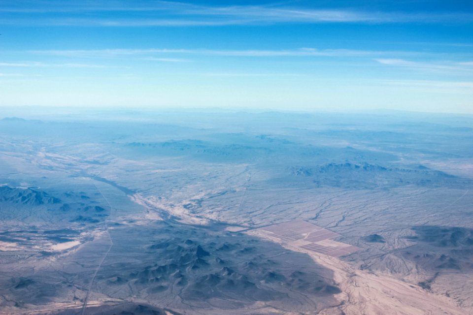 Aerial Photography Of Mountains And River