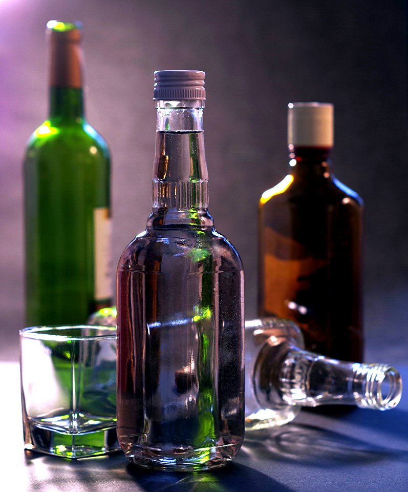 Bottle Liqueur Glass Bottle Distilled Beverage