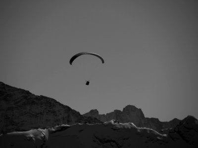 Air Sports White Black Paragliding