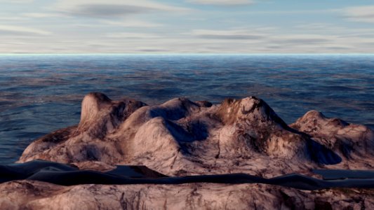 Sea Promontory Rock Sky photo