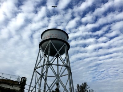 Sky Cloud Water Tank Landmark photo