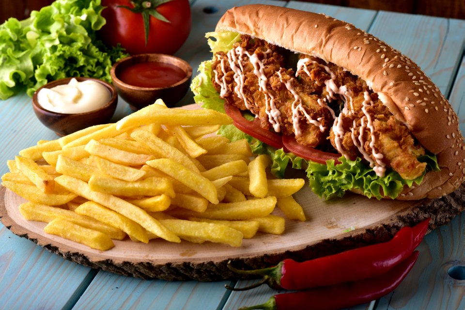 French Fries Food Dish Fast Food