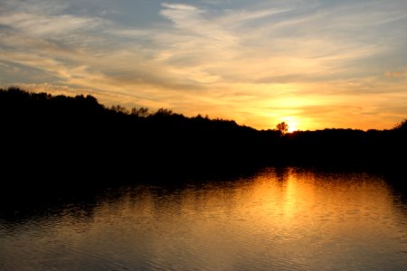 Reflection Sky Water Sunset