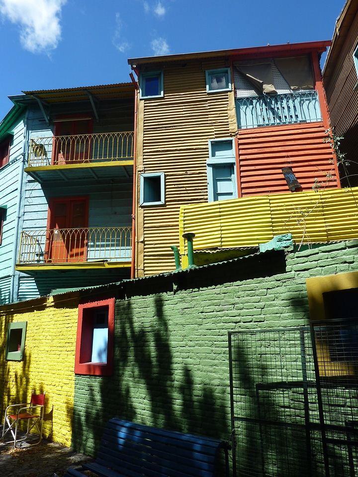 Argentina colorful houses