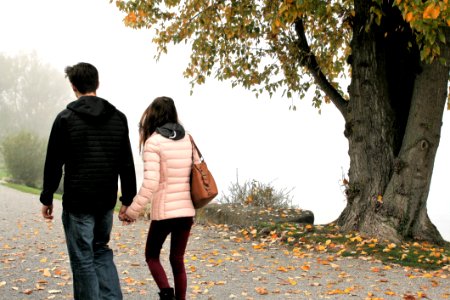 Photograph Tree Walking Girl