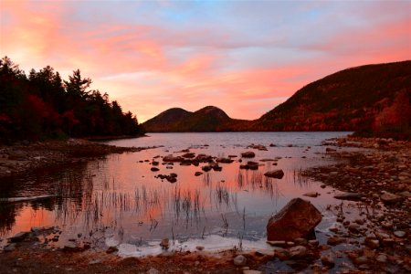 Reflection Nature Loch Lake photo