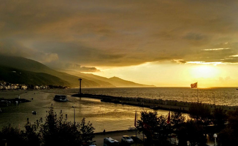 Sky Loch Cloud Evening
