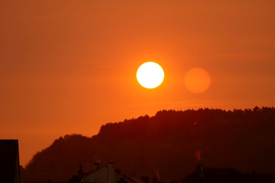 Sky Sun Sunrise Afterglow