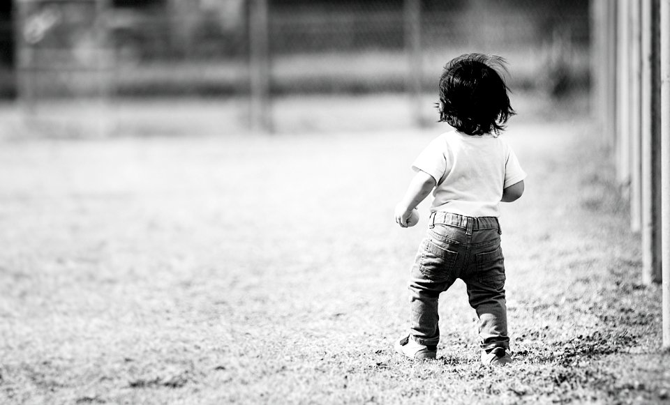 Child Photograph Black And White Person photo