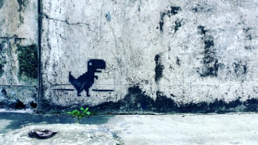 Wall Freezing Water Street Art