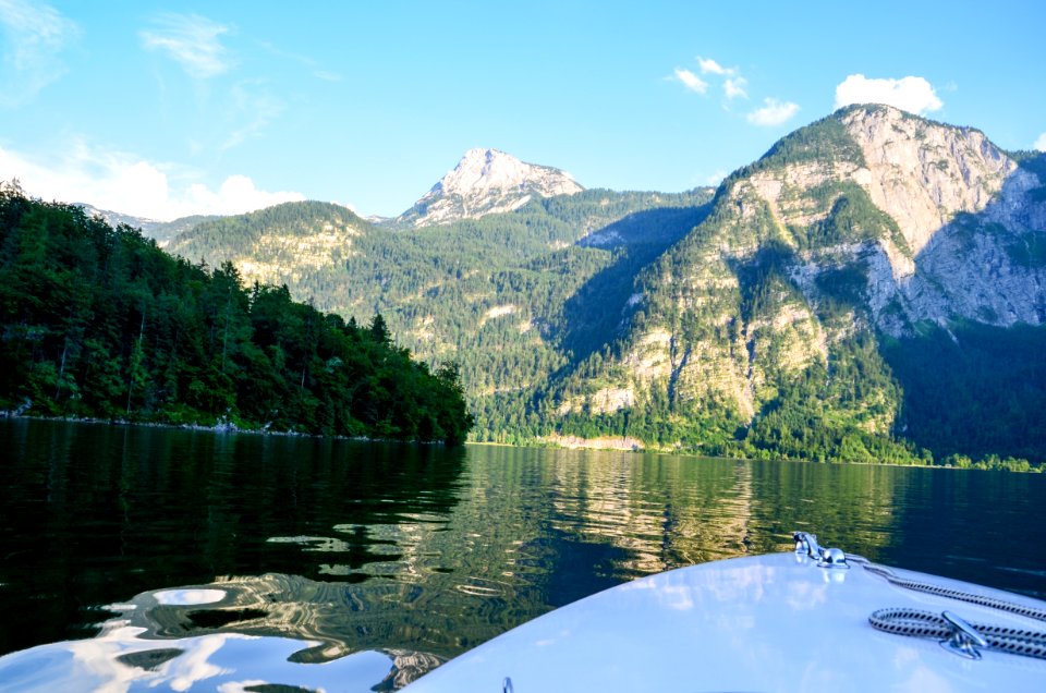 Mountains Near Body Of Water
