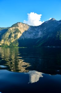 Body Of Water Near Gray Mountain photo