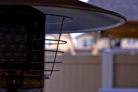 Close-up Photography Of Patio Heater photo