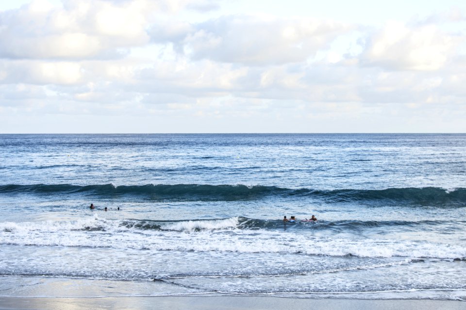 People At Seashore