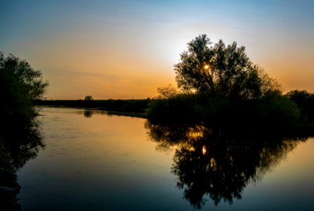 Reflection Waterway Water Nature