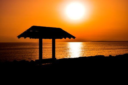 Sea Sunset Sky Horizon