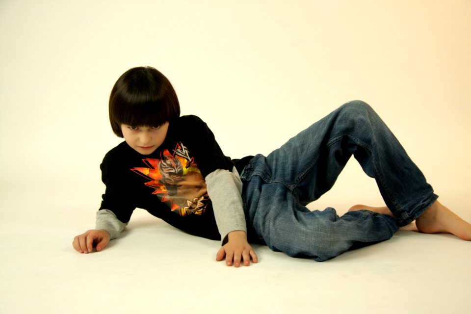 Sitting Shoulder Boy Child