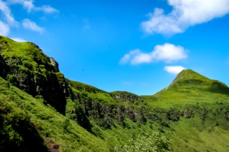 Highland Sky Vegetation Mountainous Landforms